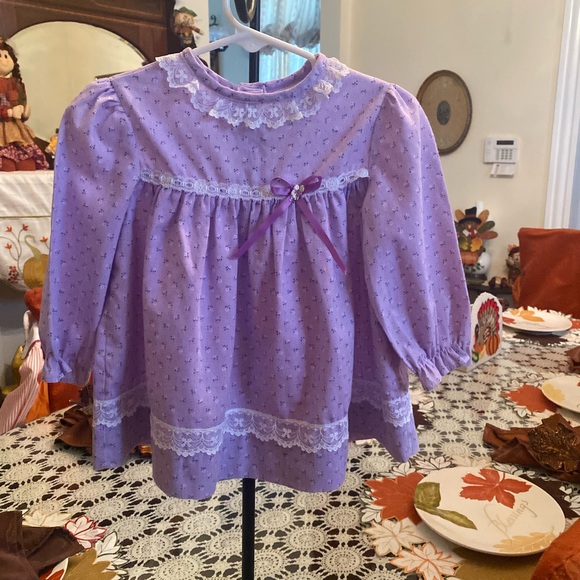 Vintage Precious Originals Infant Girls Dress size 18 months - Picture 6 of 16